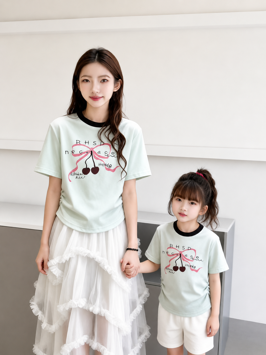 Cherry Bow Crop Top